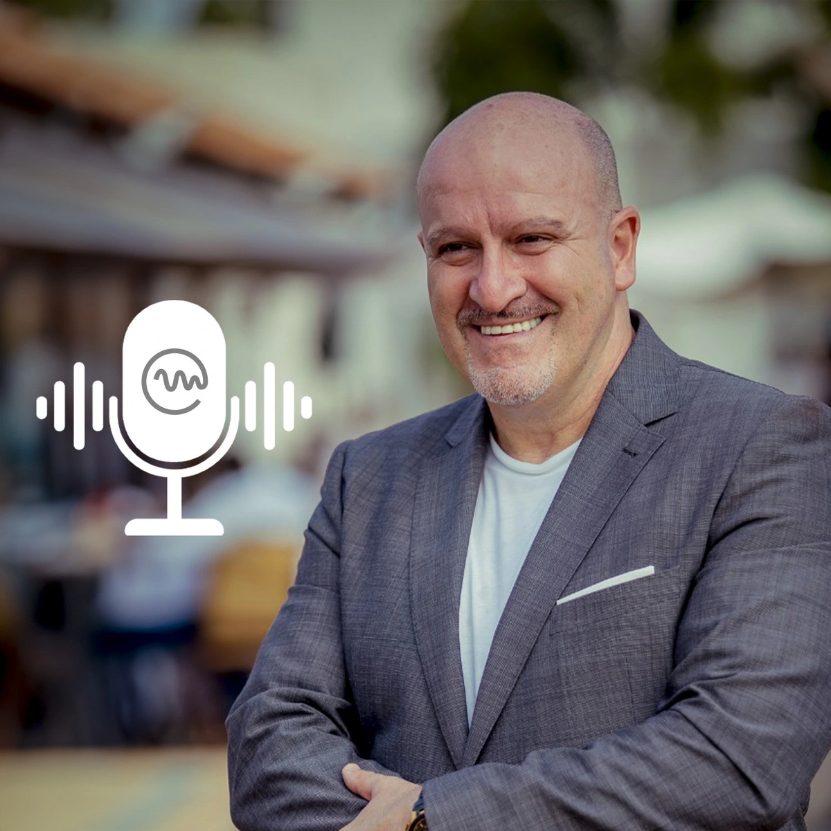 Contexto visual do podcast "SAIA DA SUA FRENTE - Host: Fernando Fallé"